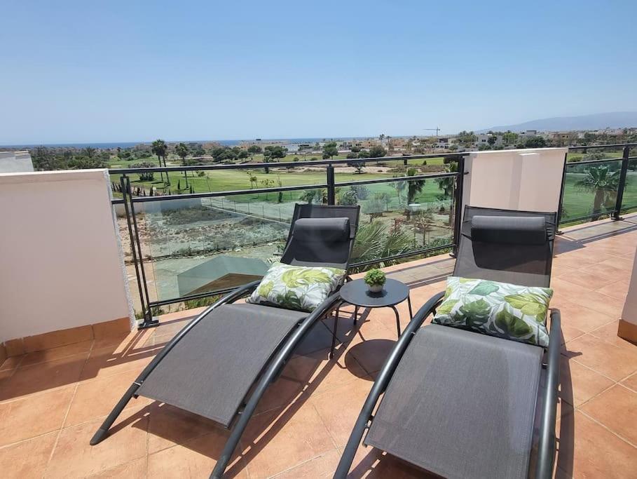 Toyo Alcazaba Suites Gran Terraza Y Vistas, 2Hab, Piscina Y Garaje Ретамар Екстер'єр фото